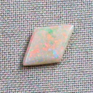White Opal 4,33 ct. aus Australien - Opale mit Zertifikat online kaufen - Multicolor White Opal - Opalanhänger Stein -8