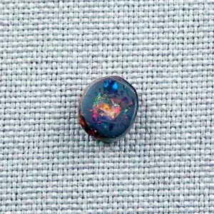 Echter Koroit Boulder Opal 1,78 ct. aus Australien mit Zertifikat online kaufen - Multicolor Koroit Boulder Opal 8,23 x 7,31 x 2,84 mm für Opalschmuck 6