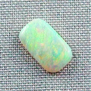 Echter White Opal 4,65 ct. aus Australien - Opal mit Zertifikat online kaufen - Multicolor Whiteopal 16,41 x 9,80 x 3,69 mm - Für Opalschmuck geeignet. 2