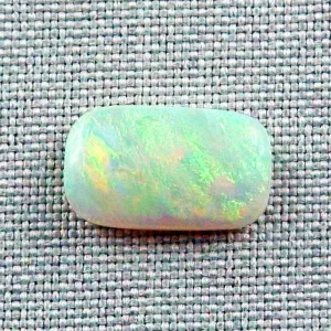 Echter White Opal 4,65 ct. aus Australien - Opal mit Zertifikat online kaufen - Multicolor Whiteopal 16,41 x 9,80 x 3,69 mm - Für Opalschmuck geeignet. 4