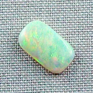 Echter White Opal 4,65 ct. aus Australien - Opal mit Zertifikat online kaufen - Multicolor Whiteopal 16,41 x 9,80 x 3,69 mm - Für Opalschmuck geeignet. 5