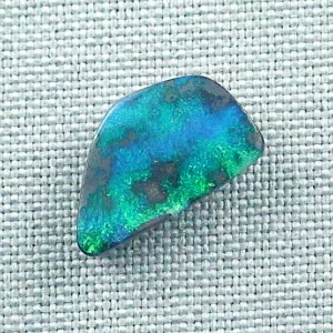 Echter Boulder Opal 7,97 ct. aus Australien - Opale mit Zertifikat online kaufen - Blau Grüner Boulder Opal 17,34 x 10,62 x 5,06 mm ​für Opalschmuck 6