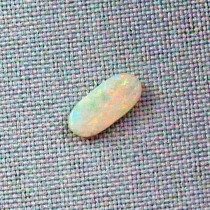 Echter White Opal 1,33 ct. aus Coober Pedy Australien - Opal mit Zertifikat online kaufen - 12,51 x  5,74 x 2,61 mm  | Echte Opale online kaufen! 4