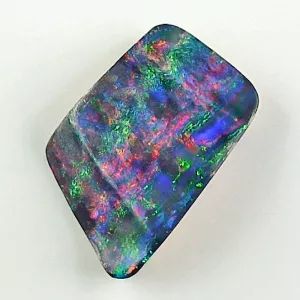 Echter Regenbogen Boulder Opal mit Zertifikat - 19,12 ct Boulderopal aus Australien – Multicolor Edelstein 26,08 x 17,28 x 6,12 mm – Ein einzigartiger Investment Edelstein 6