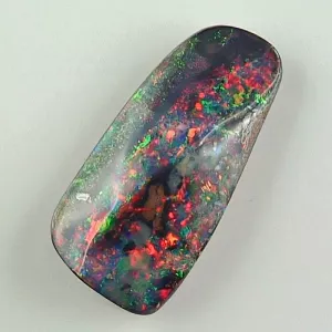 Black Boulder Opal 21,66 ct Multicolor Investment Edelstein 9