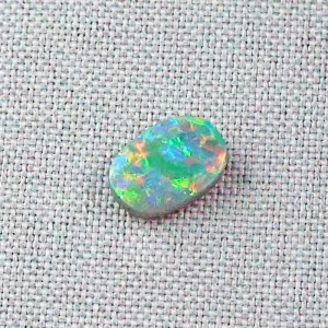 ►Black Crystal Opal 2,63 ct Lightning Ridge multicolor Vollopal, Bild6