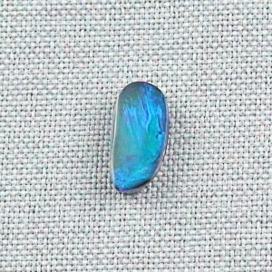 Echter 3,24 ct Boulder Opal Grün Blauer Boulderopal aus Australien - Opale mit Zertifikat online kaufen - Edelsteine zum besten Preis online kaufen! 14,77 x 7,20 x 3,02 mm