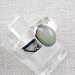 935er Opalring mit echten 1,55 ct. Welo Opal Silberring Multicolor - Opalschmuck ganz einfach und bequem online kaufen. | Echter Opalschmuck 6