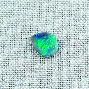 Echter Lightning Ridge Semi Black Opal 1,21 ct. aus Australien - Opale mit Zertifikat online kaufen - Multicolor Vollopal 10,54 x 8,53 x 2,31 mm-6