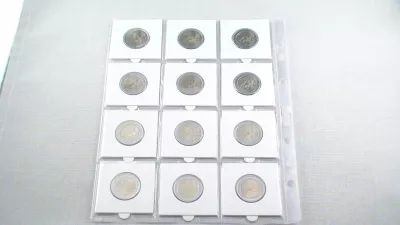 ►2 Euro Gedenkmünzen Sammlung von 2004 - 2014 & Grace Kelly 2007-6