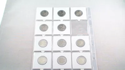 ►2 Euro Gedenkmünzen Sammlung von 2004 - 2014 & Grace Kelly 2007-14