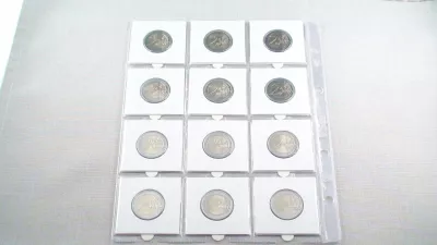 ►2 Euro Gedenkmünzen Sammlung von 2004 - 2014 & Grace Kelly 2007-24