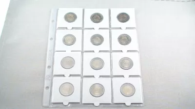 ►2 Euro Gedenkmünzen Sammlung von 2004 - 2014 & Grace Kelly 2007-29