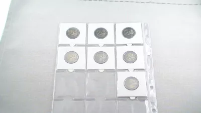 ►2 Euro Gedenkmünzen Sammlung von 2004 - 2014 & Grace Kelly 2007-44