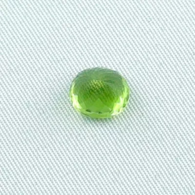 2,83 ct Peridot Chrysolith - Leuchtend Grüner Edelstein - 8,56 x 7,73 x 6,35 mm - Edelsteine zum besten Preis online kaufen! - Mit Video & Zertifikat