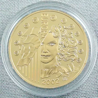 ►1 oz Gold Monnaie de Paris Europa Serie - Jahrgang 2002 - Privatverkauf, Bild1