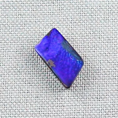 2,31 ct + 7,52 ct Blauer Boulder Opale Anhängerstein Ringstein Set aus Australien - Investment Opale mit Zertifikat online kaufen - Blaue Boulder Opale-8