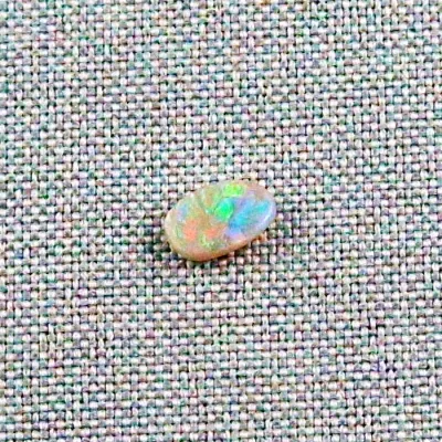 0,75 ct multicolor White Opal Edelstein - Opal aus Lightning-Ridge Australien - Edelsteine mit Zertifikat bei der Opal-Schmiede online kaufen! 3