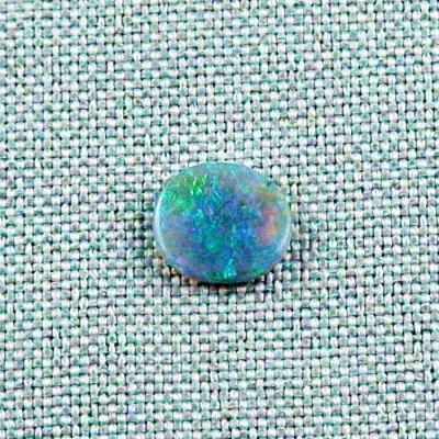 Lightning Ridge Black Crystal Opal 1,14 ct. aus Australien Vollopal mit Zertifikat online kaufen - Multicolor Black Crystal Opal 9,51 x 8,79 x 2,12 mm 3