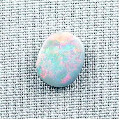 5,50 ct multicolor White Opal Edelstein - Echte Opale aus Lightning-Ridge Australien - Edelsteine mit Zertifikat bei der Opal-Schmiede online kaufen! 4
