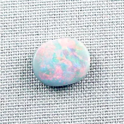 5,50 ct multicolor White Opal Edelstein - Echte Opale aus Lightning-Ridge Australien - Edelsteine mit Zertifikat bei der Opal-Schmiede online kaufen! 5