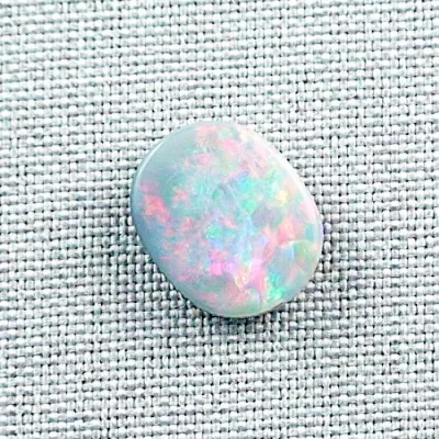 5,50 ct multicolor White Opal Edelstein - Echte Opale aus Lightning-Ridge Australien - Edelsteine mit Zertifikat bei der Opal-Schmiede online kaufen! 6
