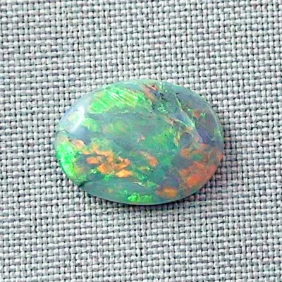 Echter Multicolor Lightning Ridge Black Crystal Picture Opal 7,08 ct. aus Australien - Echte Opale mit Zertifikat online kaufen - 19,25 x 14,37 x 4,09 mm 1