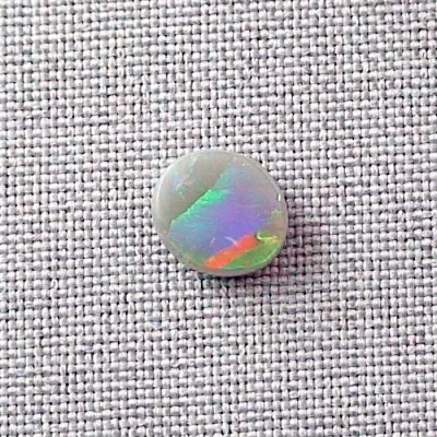 2,31 ct multicolor White Opal Edelstein - Opal aus Lightning-Ridge Australien - Edelsteine mit Zertifikat bei der Opal-Schmiede online kaufen! 4