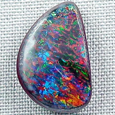 Echter Yowah Nuss Opal 24.77 ct. aus Australien - Opale mit Zertifikat online kaufen - Multicolor Yowah Nuss Opal 25,07 x 16,32 x 6,09 mm für Opalschmuck 5