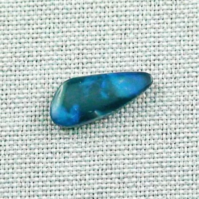 Blauer Lightning Ridge Black Opal 2,00 ct. aus Australien - Opale mit Zertifikat online kaufen - Blauer Black Opal 16,09 x 7,11 x 2,85 mm ​für Opalschmuck 4