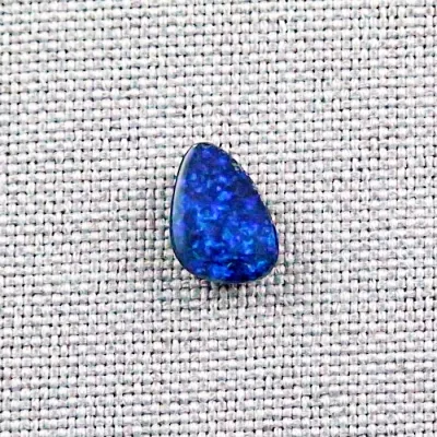Echter Boulder Opal 1,75 ct. aus Australien - Opale mit Zertifikat online kaufen - Blau Boulder Opal 10,22 x 6,99 x 3,18 mm für Opalschmuck 2