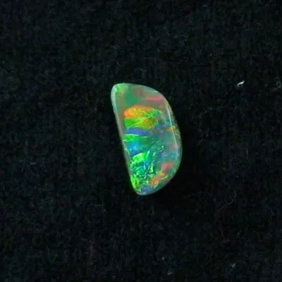 ♥1,08 ct Boulder Pipe Opal, Edelstein, Multicolor Schmuckstein, Bild6