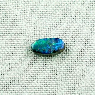 ►1,91 ct intensiv blauer Boulder Opal Edelstein, Bild4