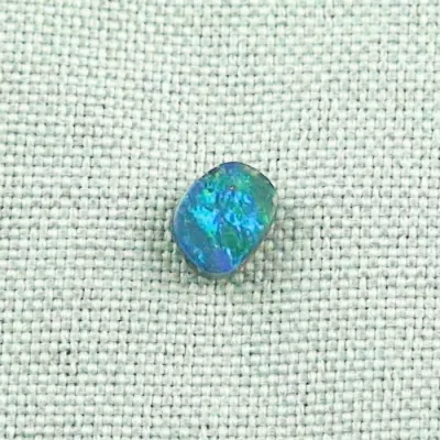 ►intensiv blauer Boulder Opal 1,09 ct Edelstein, Bild2