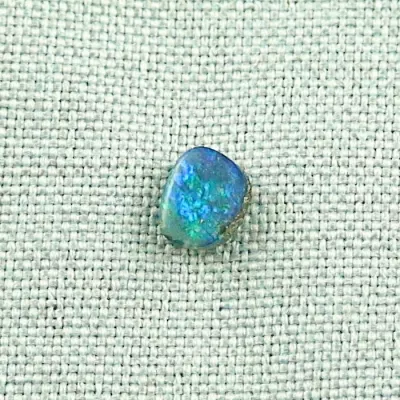 ►intensiv blauer Boulder Opal 1,09 ct Edelstein, Bild4