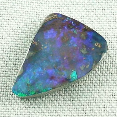 ►25,48 ct electric blau grüner Boulder Opal Edelstein, Bild1