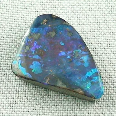 ►25,48 ct electric blau grüner Boulder Opal Edelstein, Bild5