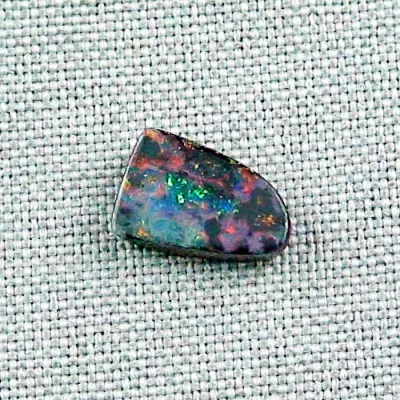 ►Echter 2.85 ct Boulder Opal Multicolor Opalstein [Mit Zertifikat]4