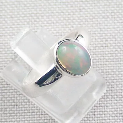 935er Opalring mit echten 1,41 ct. Welo Opal Silberring Multicolor - Opalschmuck ganz einfach und bequem online kaufen. | Echter Opalring aus Silber! 6