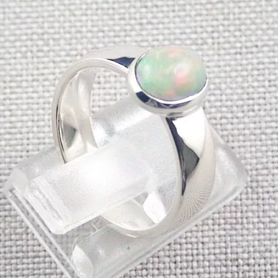 935er Opalring mit echten 0,94 ct. Welo Opal Silberring Multicolor - Opalschmuck ganz einfach und bequem online kaufen. | Echten Opalschmuck kaufen! 5