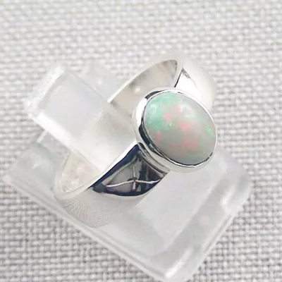 935er Opalring mit echten 0,94 ct. Welo Opal Silberring Multicolor - Opalschmuck ganz einfach und bequem online kaufen. | Echten Opalschmuck kaufen! 6
