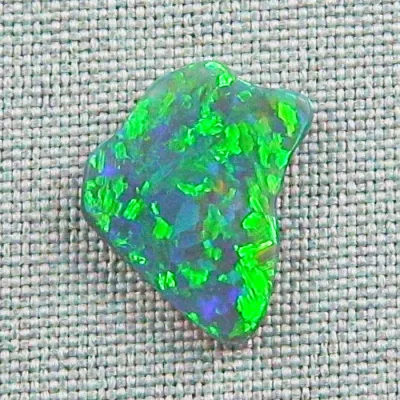 Lightning Ridge Black Crystal Opal 3,89 ct Großer Multicolor Vollopal - Opale mit Zertifikat online kaufen! - Bild 3