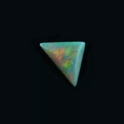 White Opal 0,98 ct. aus Australien - Opale mit Zertifikat online kaufen - Multicolor White Opal für Opalanhänger-1