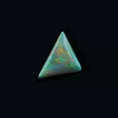 White Opal 0,98 ct. aus Australien - Opale mit Zertifikat online kaufen - Multicolor White Opal für Opalanhänger-2