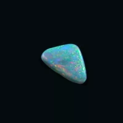 Echter Lightning Ridge Semi Black Opal 1,05 ct. aus Australien - Opale mit Zertifikat online kaufen - Blauer Vollopal -3