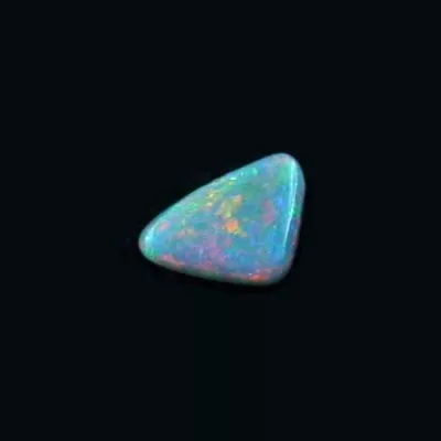 Echter Lightning Ridge Semi Black Opal 1,05 ct. aus Australien - Opale mit Zertifikat online kaufen - Blauer Vollopal -5