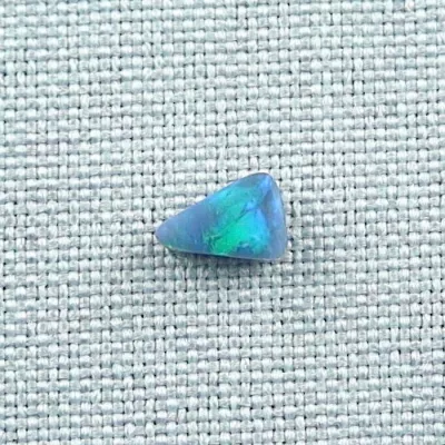 ►Lightning Ridge Black Crystal Opal 0,66 ct Blau Grüner Vollopal-Bild1