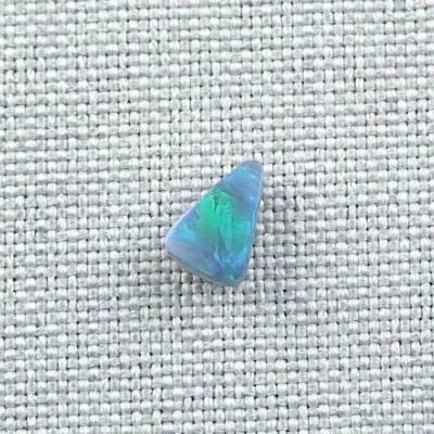 ►Lightning Ridge Black Crystal Opal 0,66 ct Blau Grüner Vollopal-Bild3