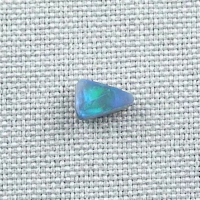 ►Lightning Ridge Black Crystal Opal 0,66 ct Blau Grüner Vollopal-Bild4