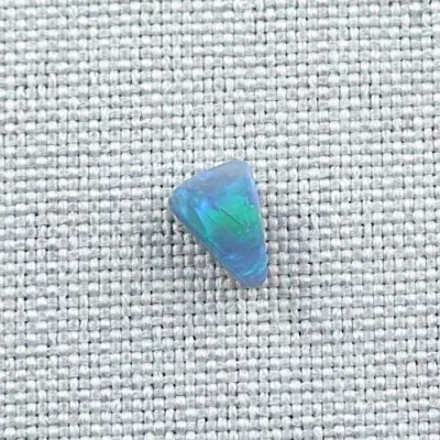 ►Lightning Ridge Black Crystal Opal 0,66 ct Blau Grüner Vollopal-Bild5